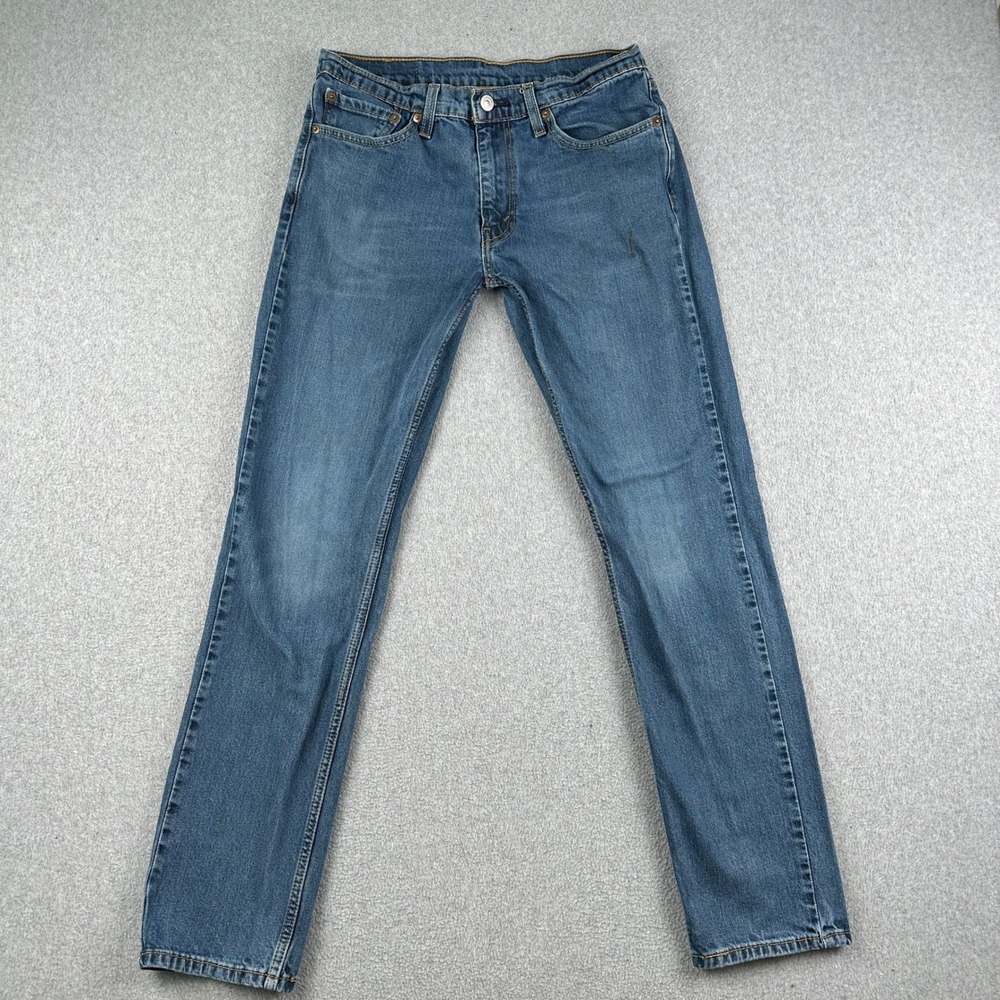 Levi's Jeans Mens 32x32 511 Slim Fit Blue Waterless Denim